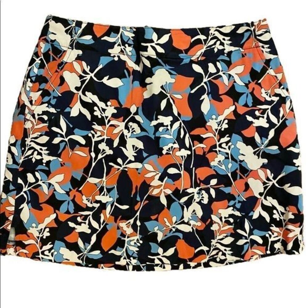 Lady Hagen Skort-4 multi color print .